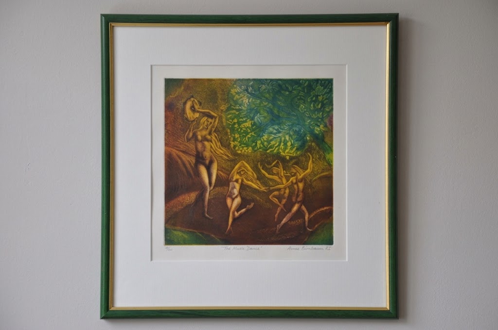 Aimee Birnbaum - Dance of the Museos Etching  - Artist Proof 60cmx60