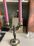 Bronze Centurian Candle Holder