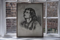 Original Charcoal Signed Portraits 1922 Passion Play