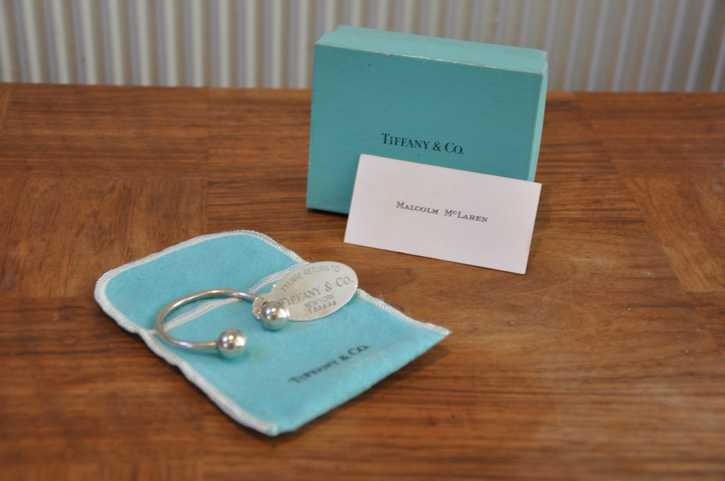 Tiffany New York Key Ring - Malcolm McLaren provenance