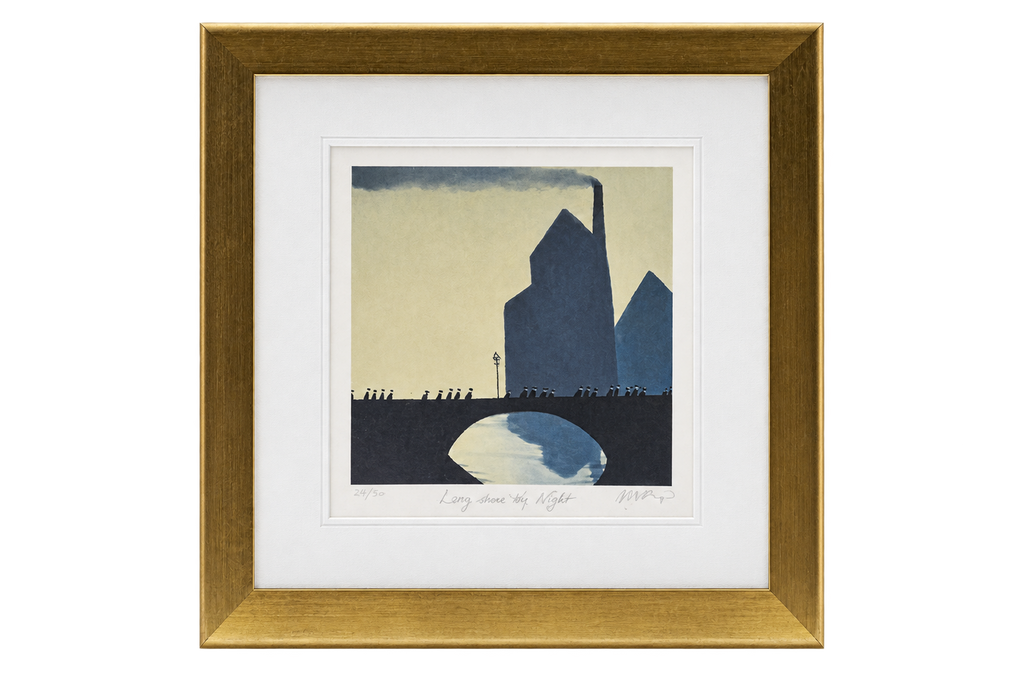 Mackenzie Thorpe, Long Was the Night 70cmx70cm signed limited edition print