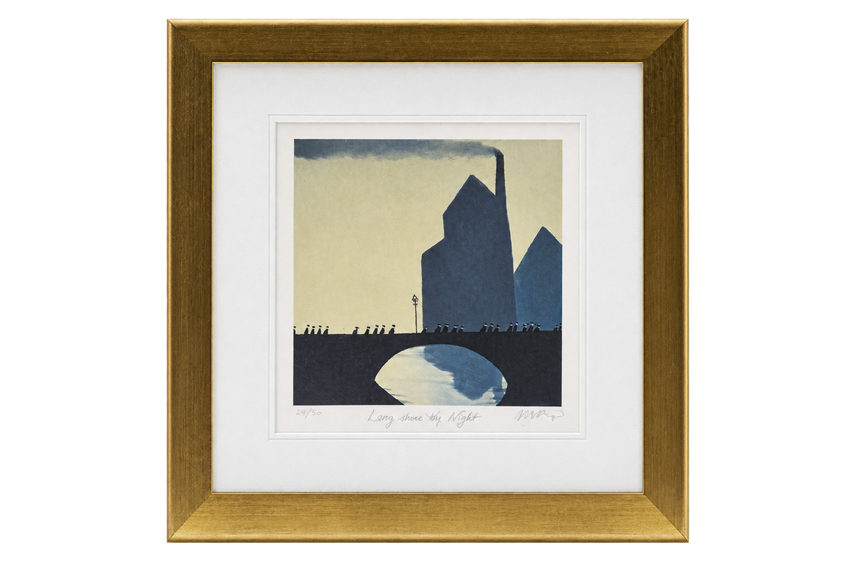 Mackenzie Thorpe, Long Was the Night 70cmx70cm signed limited edition print