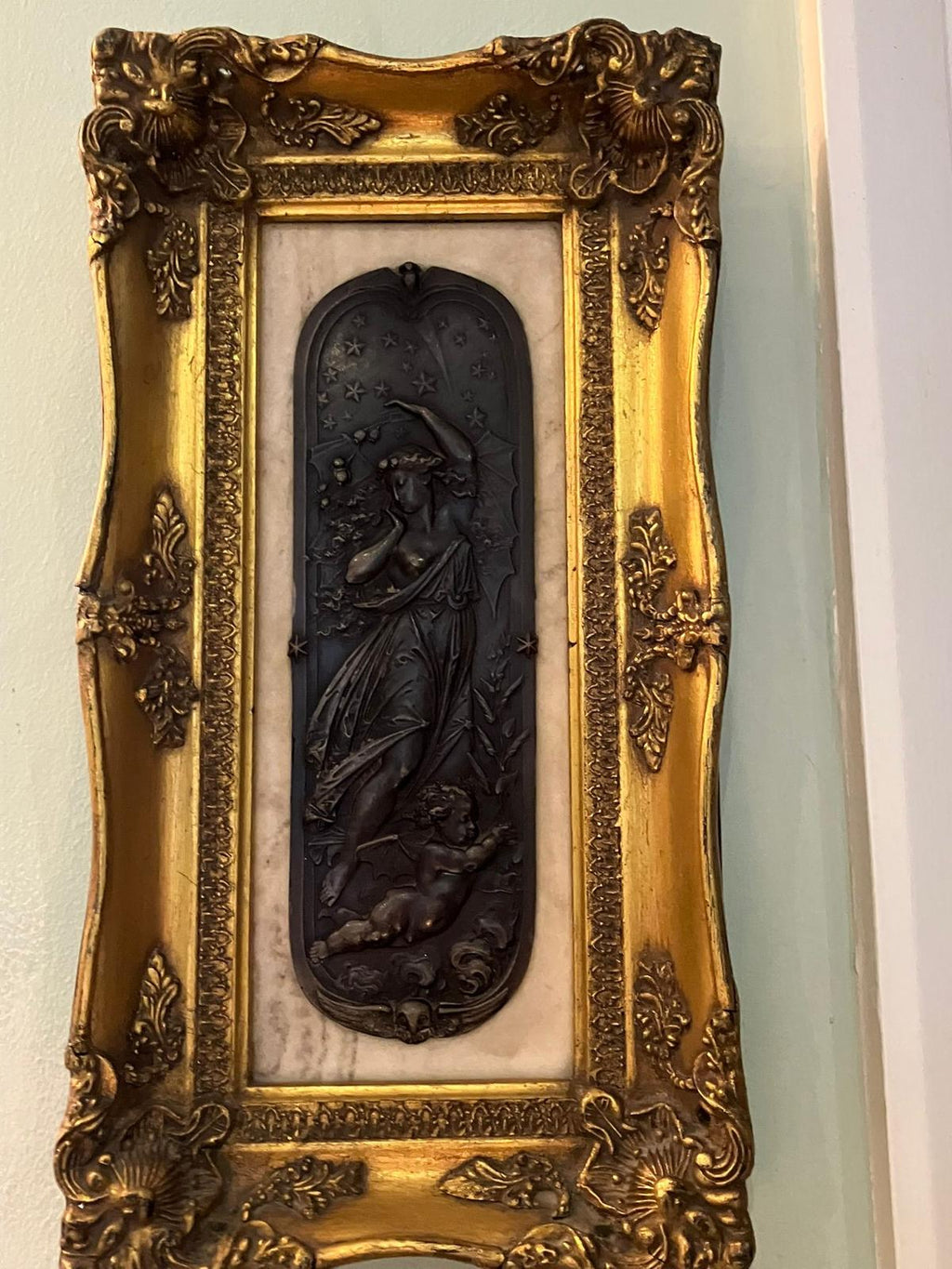 Regency, 1848 Bronze Wall Plaque 24cmWx44cmH