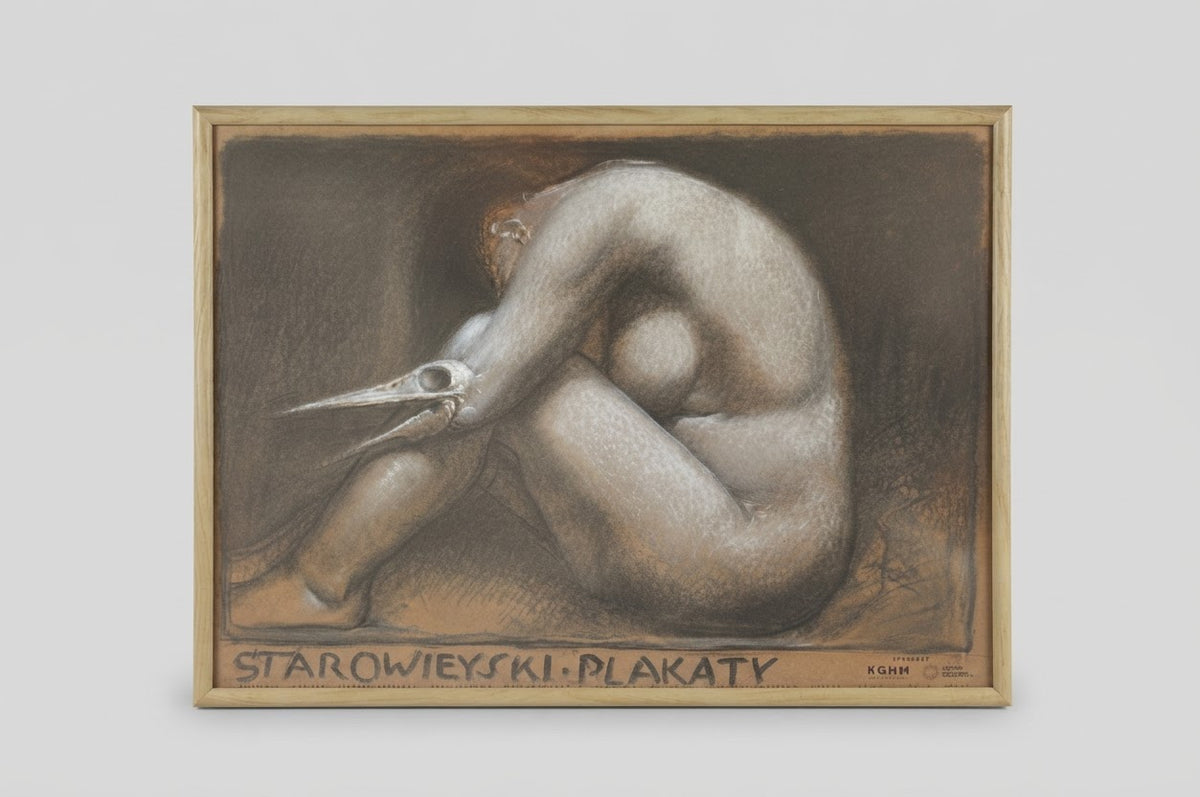 Rare Franciszek Starowieyski Exhibition Poster (Plakaty) 110cmWx74cmH