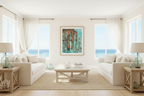 Brighton Pier Painting in Seaside Apartment - Clean